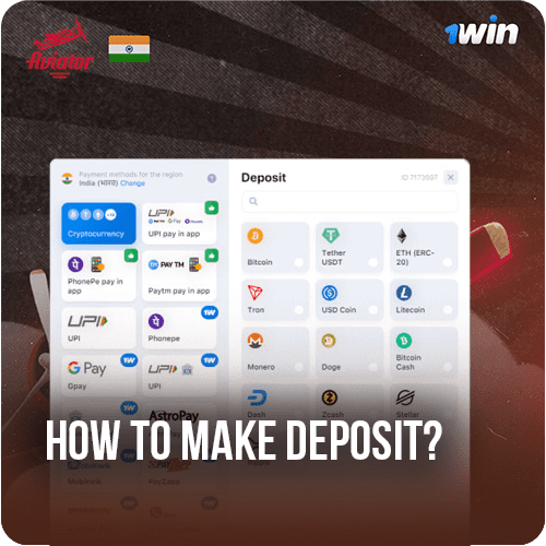 how to make deposit
